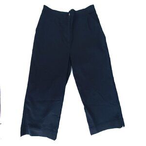Chico’s Women's Black Cotton Blend Capri Pants Size 0 = US Size 4 (See Last Pic)